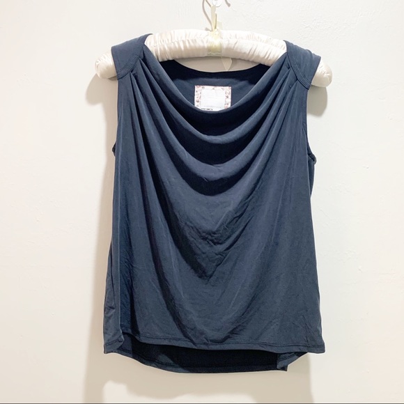 ANTHROPOLOGIE ETT: TWA Draped Cowl Neck Tank - Picture 2 of 6